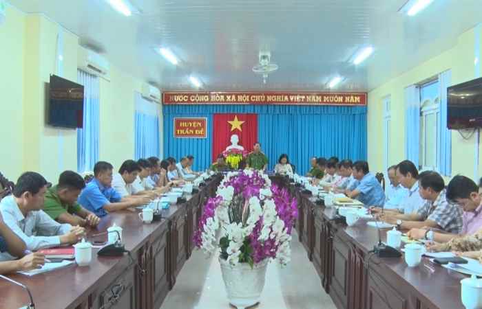 Trần Đề: Tỉnh kiểm tra công tác đảm bảo trật tự, an toàn giao thông 